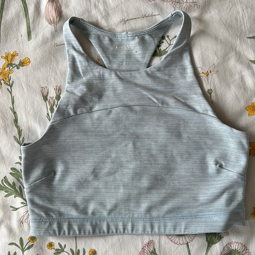 OV TechSweat Crop in Ice Blue🧊